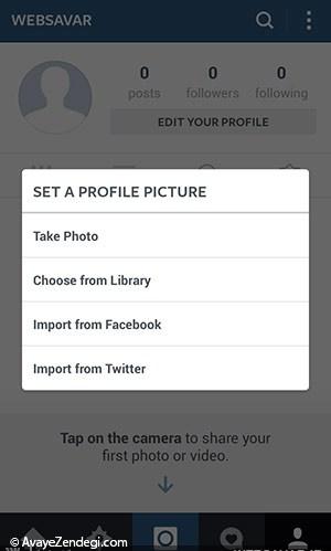  آموزش تصویری ثبت‌نام و کار با اینستاگرام 
