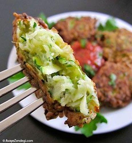 طرز تهیه کتلت کدو 