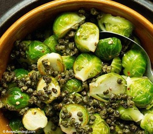 7 غذای عالی با کلم بروکسل 7 غذای عالی با کلم بروکسل
