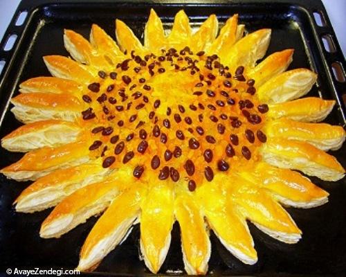 طرز تهیه نان آفتابگردانی طرز تهیه نان آفتابگردانی