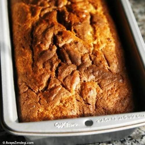 طرز تهیه نان دو رنگ موزی شکلاتی طرز تهیه نان دو رنگ موزی شکلاتی
