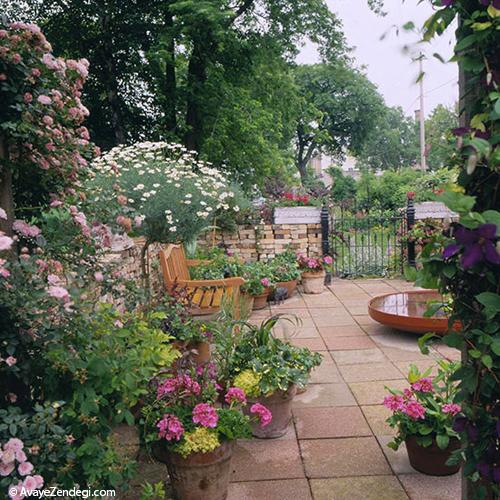 ایده‌هایی جالب برای فضای کوچک باغچه شما 