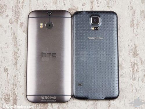 Samsung Galaxy S5 در برابر HTC One M8 موبایل