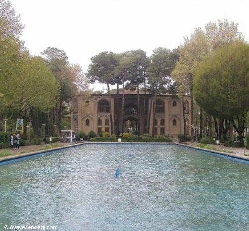 معماری ایرانی: عمارت هشتبهشت اصفهان معماری ایرانی: عمارت هشتبهشت اصفهان