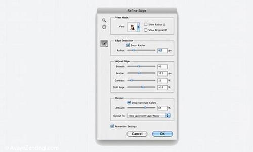 ویرایش حاشیه عکس پرتره با فتوشاپ CS5 ویرایش حاشیه عکس پرتره با فتوشاپ CS5