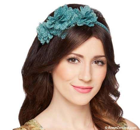 مدل گل سر مجلسی دخترانه
