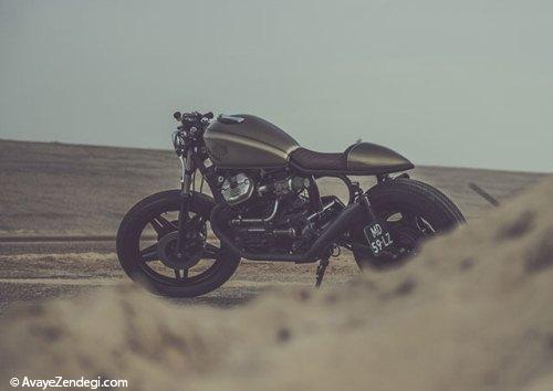  موتور سیکلت زیبای هوندا CX500 
