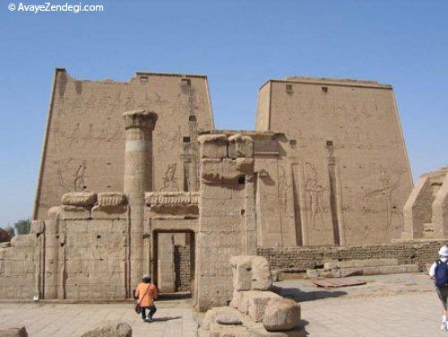  معبد ادفو در مصر 