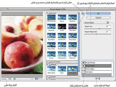  آموزش فتوشاپ « فیلترها در فتوشاپ » 