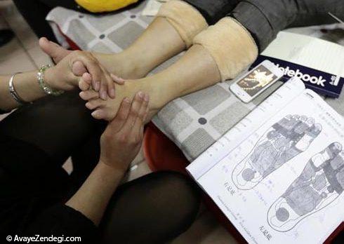  عکس های جالب از آموزش ماساژ چینی 