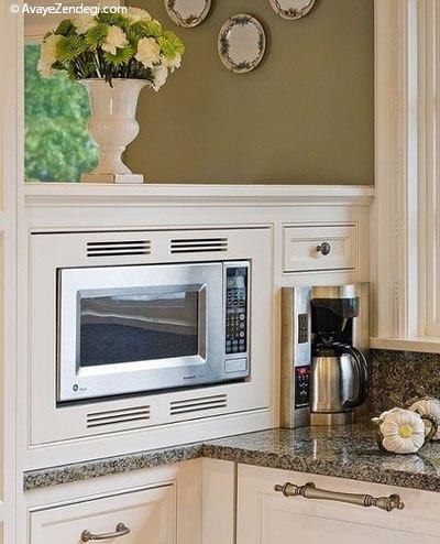 وسایل برقی را کجای آشپزخانه قرار دهیم؟ وسایل برقی را کجای آشپزخانه قرار دهیم؟
