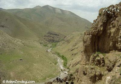 یک غار ترسناک در مراغه غار هامپوئل