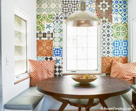 با کاشی های چهل تکه منزلتان را رویایی کنید با کاشی های چهل تکه منزلتان را رویایی کنید