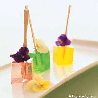 نمونه هایی از تزیین ژله (1) نمونه هایی از تزیین ژله (1)