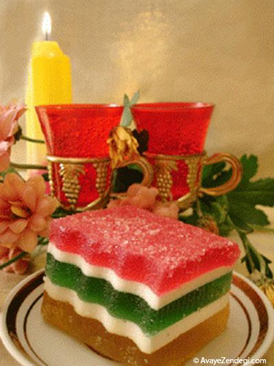 نمونه هایی از تزیین ژله (3) نمونه هایی از تزیین ژله (3)
