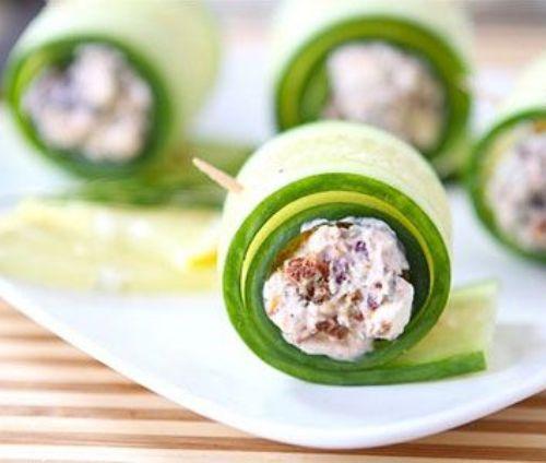 رول خیار و فتا؛ پیش غذای اشتها آور 