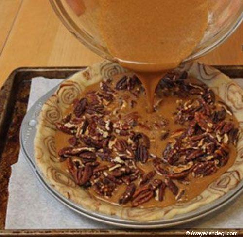  یک پای گردویی-دارچینی سوپر خوشمزه! 