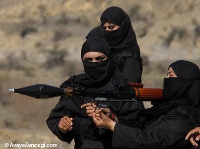 زنان کماندو ! زن کاماندو !