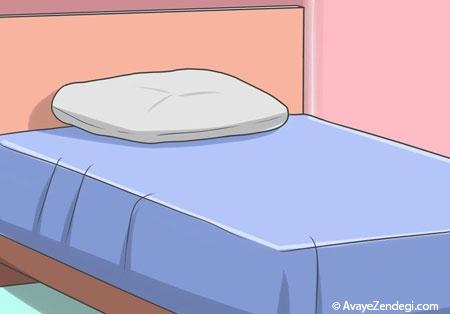 تمیز و مرتب کردن اتاق خواب