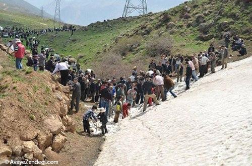 سلطنت یک روزه زنان در یک روستا (مراسم سنتی ورف چال)