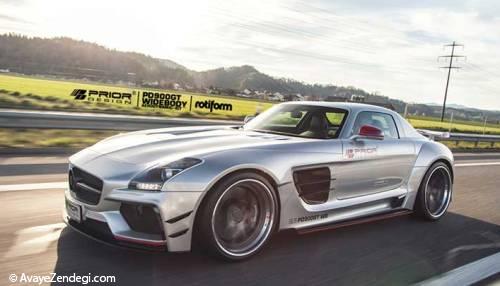 معرفی نسخه ارتقا یافته مرسدس SLS AMG