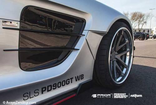 معرفی نسخه ارتقا یافته مرسدس SLS AMG