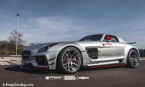 معرفی نسخه ارتقا یافته مرسدس SLS AMG