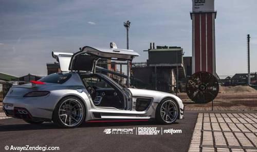 معرفی نسخه ارتقا یافته مرسدس SLS AMG