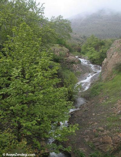 آبشار «وزنه سر» کجاست؟