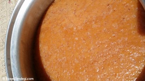 طرز تهیه لواشك آلوی زرد